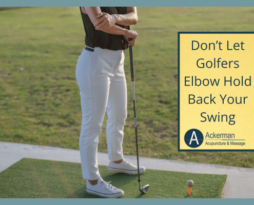 Golfer's Elbow: Treat with Acupuncture